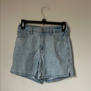 Light Blue Denim Women's Shorts